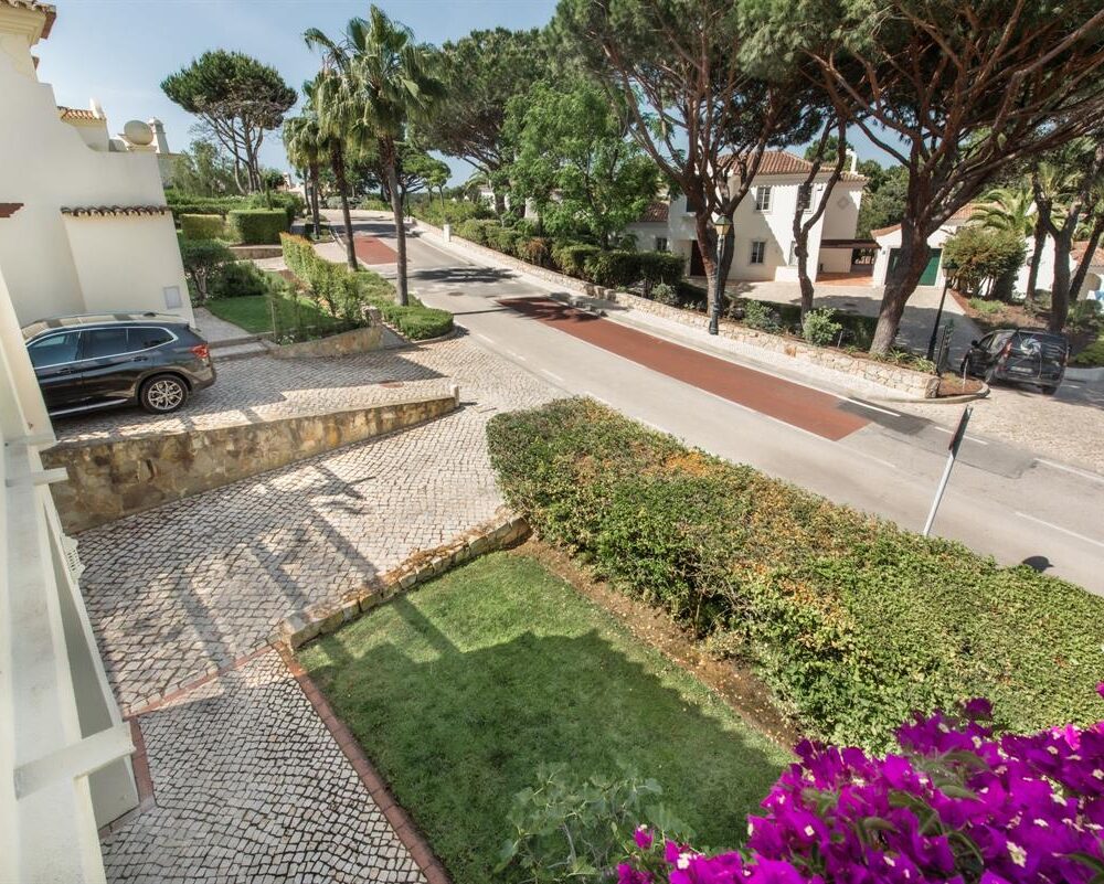 Three Bedroom Townhouse for sale Pinheiros Altos, Quinta Do Lago view from terrace
